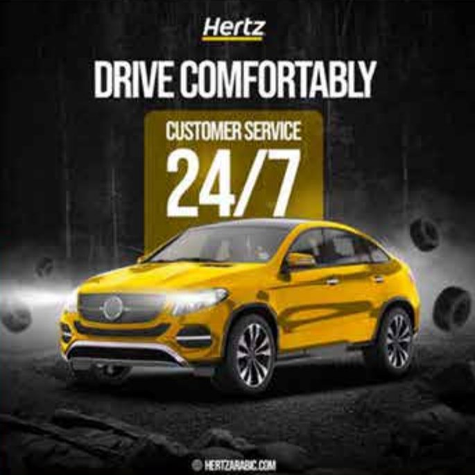 Hertz customer service post